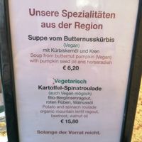 Local vegetarian and vegan options at Café Derbl in Hallstatt