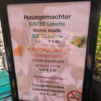 Getränke at Café Derbl in Hallstatt