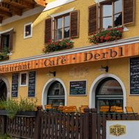 Außenansicht at Café Derbl in Hallstatt