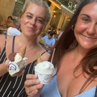 Maya, banana & lemon, coconut   at Livanti Gelato Di Sicilia in Alicante