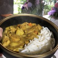Jap monkey head mushroom curry $13.90 at The Plant Food  in Central Singapore