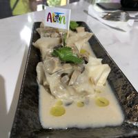 Truffle mushroom gyoza $9.90 at The Plant Food  in Central Singapore