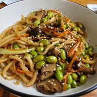 Teriyaki Udon at The Plant Food  in Central Singapore