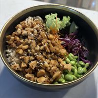 Mushroom teriyaki bowl  at The Plant Food  in Central Singapore