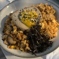 Kimchi fried ricee  at The Plant Food  in Central Singapore