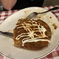 ‘Beyond meat’ kebab  at Agora Greek Restaurant-Bar in Kos