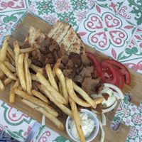 Vegan gyros plate  at Agora Greek Restaurant-Bar in Kos