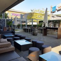 Outdoor seating at Almodo  in Baden