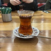 black tea  at Hidden Garden  in Istanbul