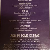 Sobol menu, Cary, NC  at SoBol in Cary