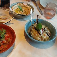 4 vegan mezzes at Shlomo in Baden