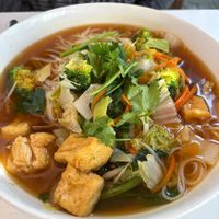 20. Nudelsuppe mit Tofu at Chi Chi Thai in Frankfurt