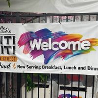 Banner at Miti Miti Latin Street Food in South Orange