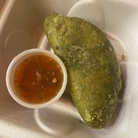 Delicious empanada  at Miti Miti Latin Street Food in South Orange