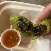 Yummy stuffing   at Miti Miti Latin Street Food in South Orange