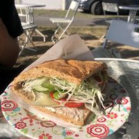 vegbab at Loving Hut Express in Ljubljana