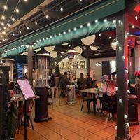 Outdoor seating  at Craft Ramen in Santa Barbara