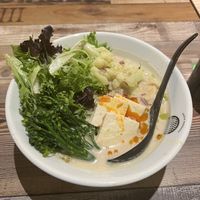 Decent vegan ramen  at Craft Ramen in Santa Barbara