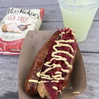 Vegan kielbasa   at The Northman in Chicago