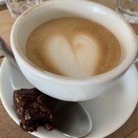 Oat milk cappuccino   at Rösterei Heer in Thun