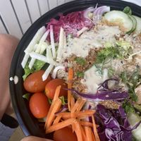 Chickpea salad  at Fu'una Cultures-I'm Into Something Good in Guam