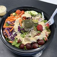 Goatless salad  at Fu'una Cultures-I'm Into Something Good in Guam