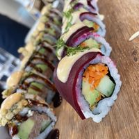   at WAKI WAKI Veggie Sushi in Bangkok