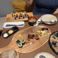   at WAKI WAKI Veggie Sushi in Bangkok