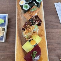   at WAKI WAKI Veggie Sushi in Bangkok