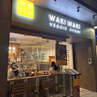   at WAKI WAKI Veggie Sushi in Bangkok