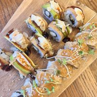   at WAKI WAKI Veggie Sushi in Bangkok