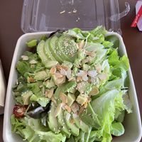 Avocado salad  at WAKI WAKI Veggie Sushi in Bangkok