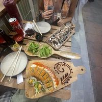   at WAKI WAKI Veggie Sushi in Bangkok