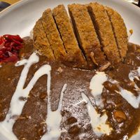 Curry rice at WAKI WAKI Veggie Sushi in Bangkok