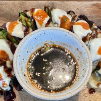 Avocado sushii  at WAKI WAKI Veggie Sushi in Bangkok