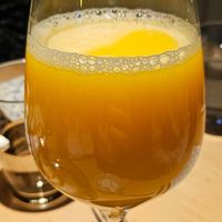 Orange juice at Restaurant Kuu in Helsinki