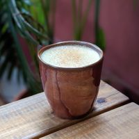 Vegan Golden Mylk at Ahimsa Sanctuary in Central Singapore
