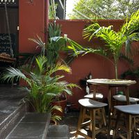 Seating  at Ahimsa Sanctuary in Central Singapore