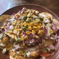 Loaded nachos  at Ahimsa Sanctuary in Central Singapore
