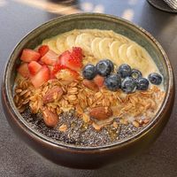 Plain Jane with extra Protein and Chia Seeds  at Ahimsa Sanctuary in Central Singapore