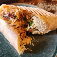 Spice Gal's Burrito at Ahimsa Sanctuary in Central Singapore