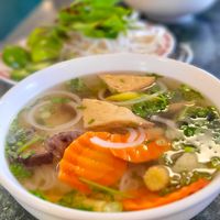 Vegetarian Broth Pho (it's vegan too!) at Pho Cuong Restaurant in Oklahoma City