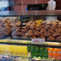 Sweet vegan cookie options. at Bakırköy Unlu Mamülleri in Istanbul