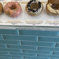 Vegan donuts 🍩   at TODCO in South Yarra