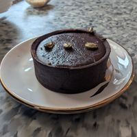 Coffee tart at Firefly's  in Lviv