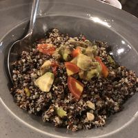 Quinoa salad   at The Big Bad Wolf in Skiathos