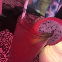 Dragonfruit Ice Tea (very good)  at Vegan Junk Food Bar - Cologne in Cologne