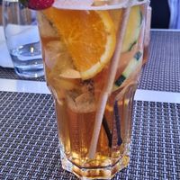 Pimms at Louro & Salsa in Albufeira