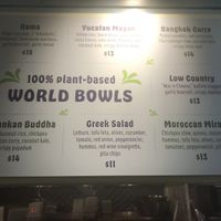 Menu 1/3 (as of 2021-10-27) at Plant Junkie - Vanderbilt in New York City