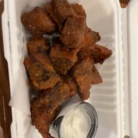 Seitan buffalo “wings"  at Plant Junkie Chicago in Chicago